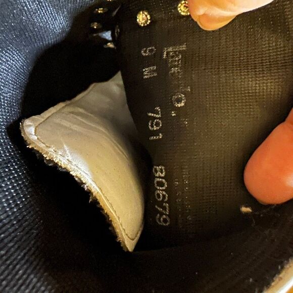 Vintage Laredo prairie dove lace-up western boots white 9 - Picture 5 of 11